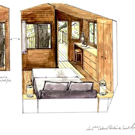 Et à La Bernardiere Alojamento de Acomodação e Pequeno-almoço Sevremoine